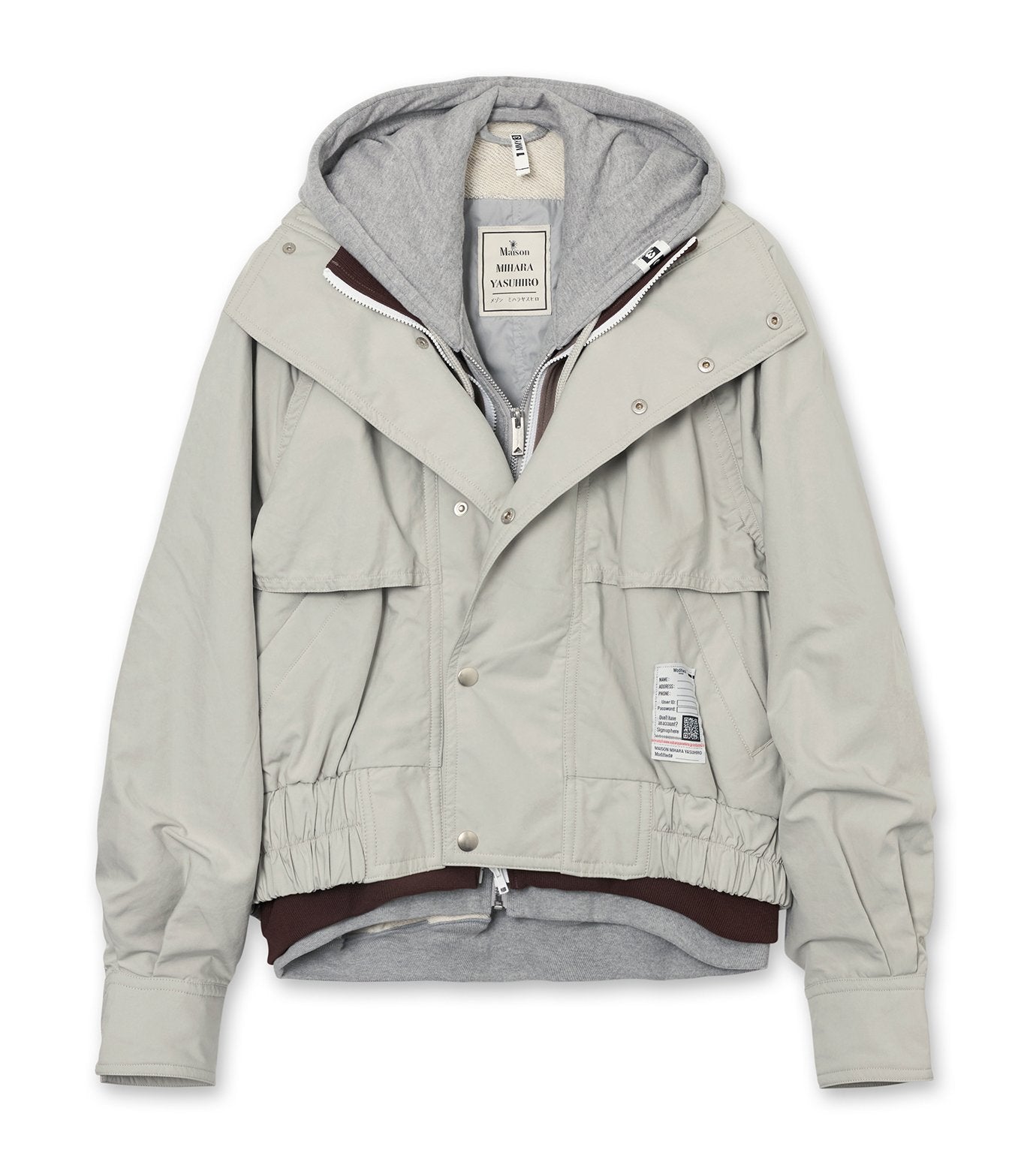 Three Layered Bomber Jacket