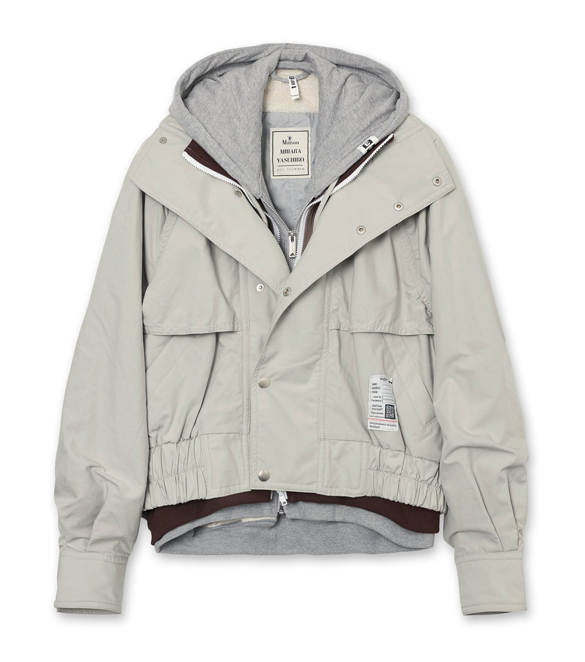 Three Layered Bomber Jacket