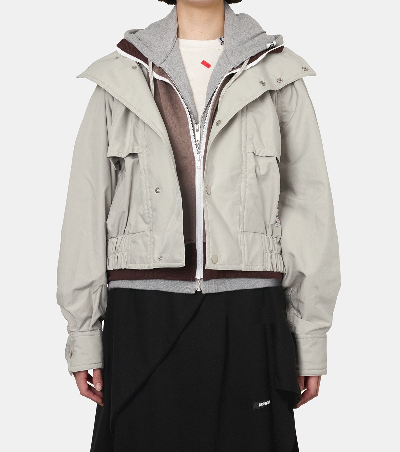 Three Layered Bomber Jacket
