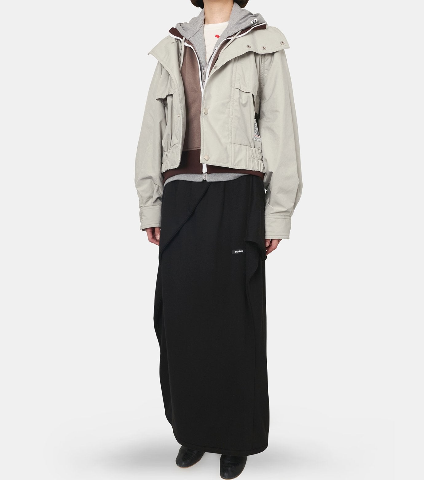 Three Layered Bomber Jacket