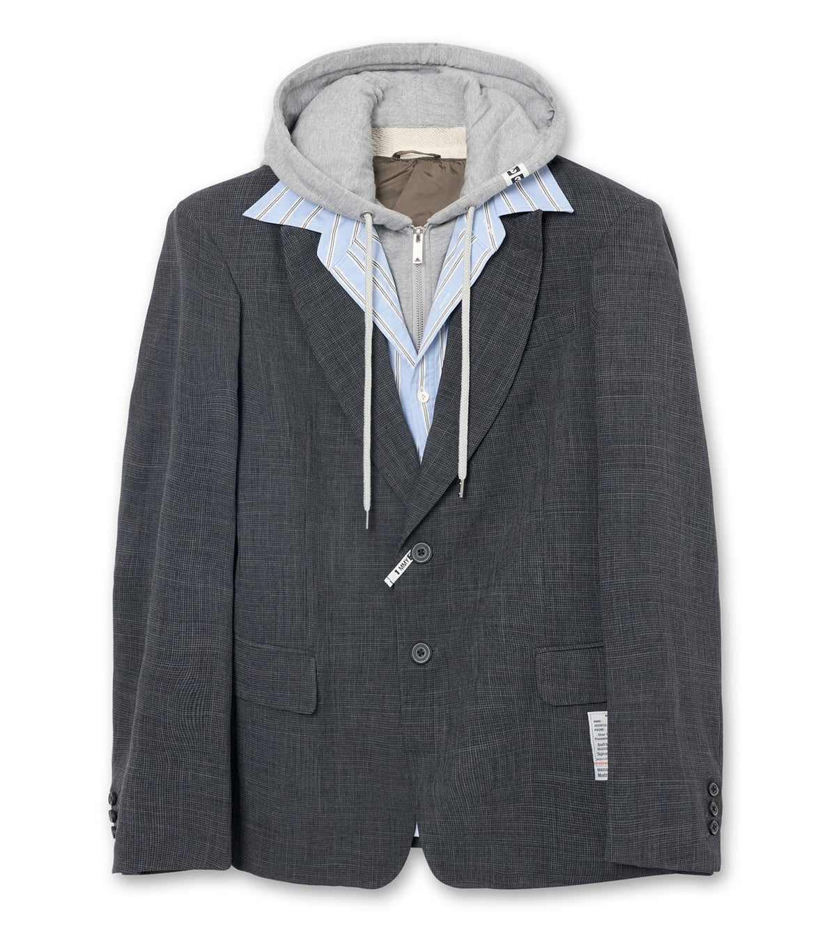Three Layered Houndstooth Jacket