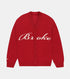 Broke Cardigan - Red