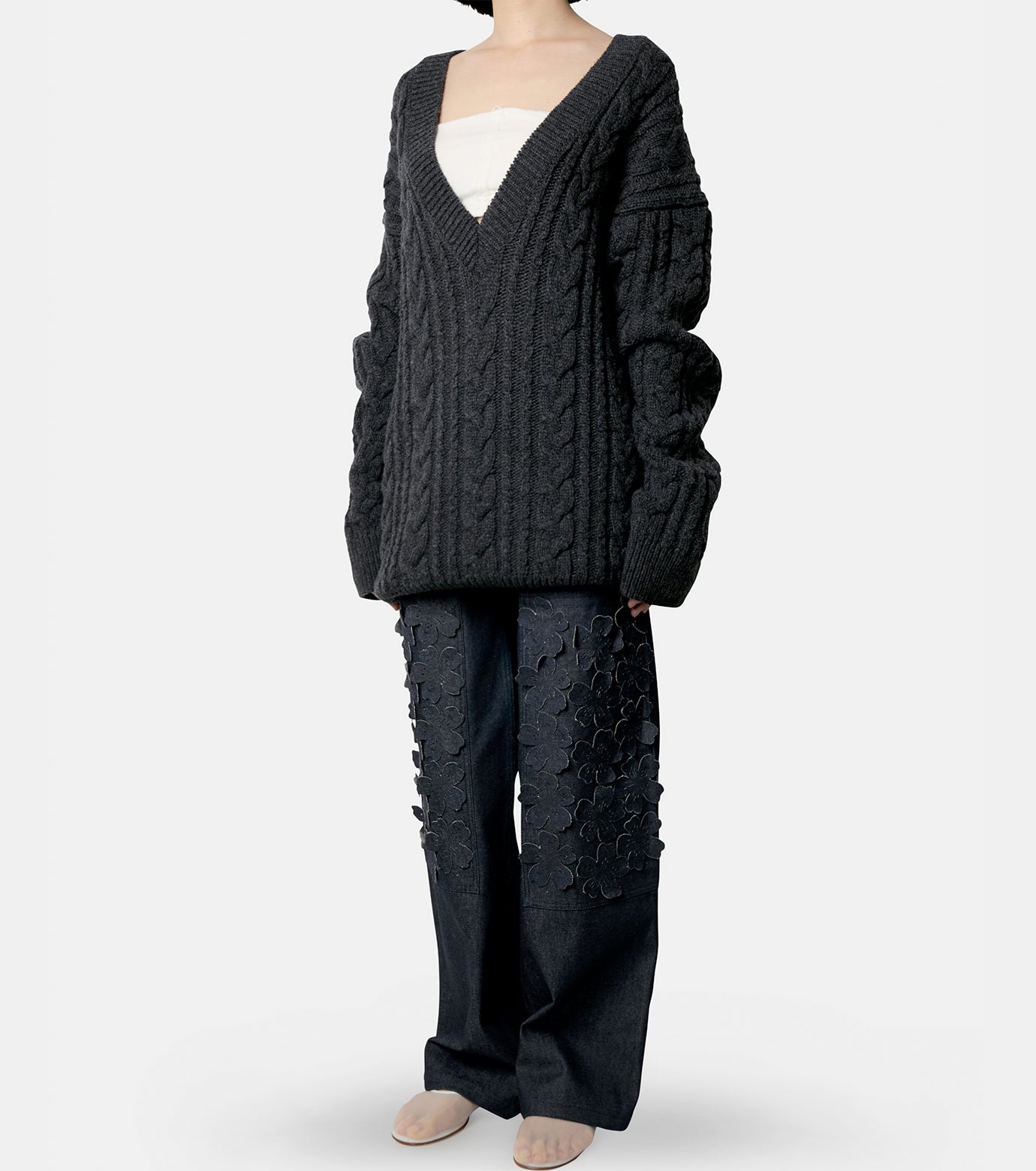 Alia Jumper Fisherman Knit