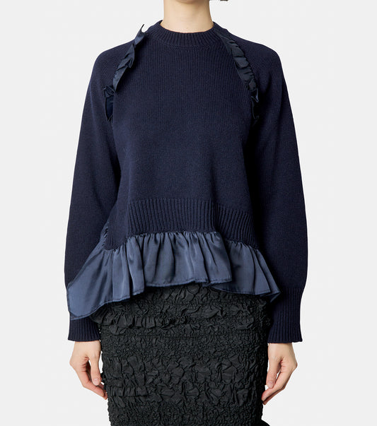 Villy Pullover w/Ruffle