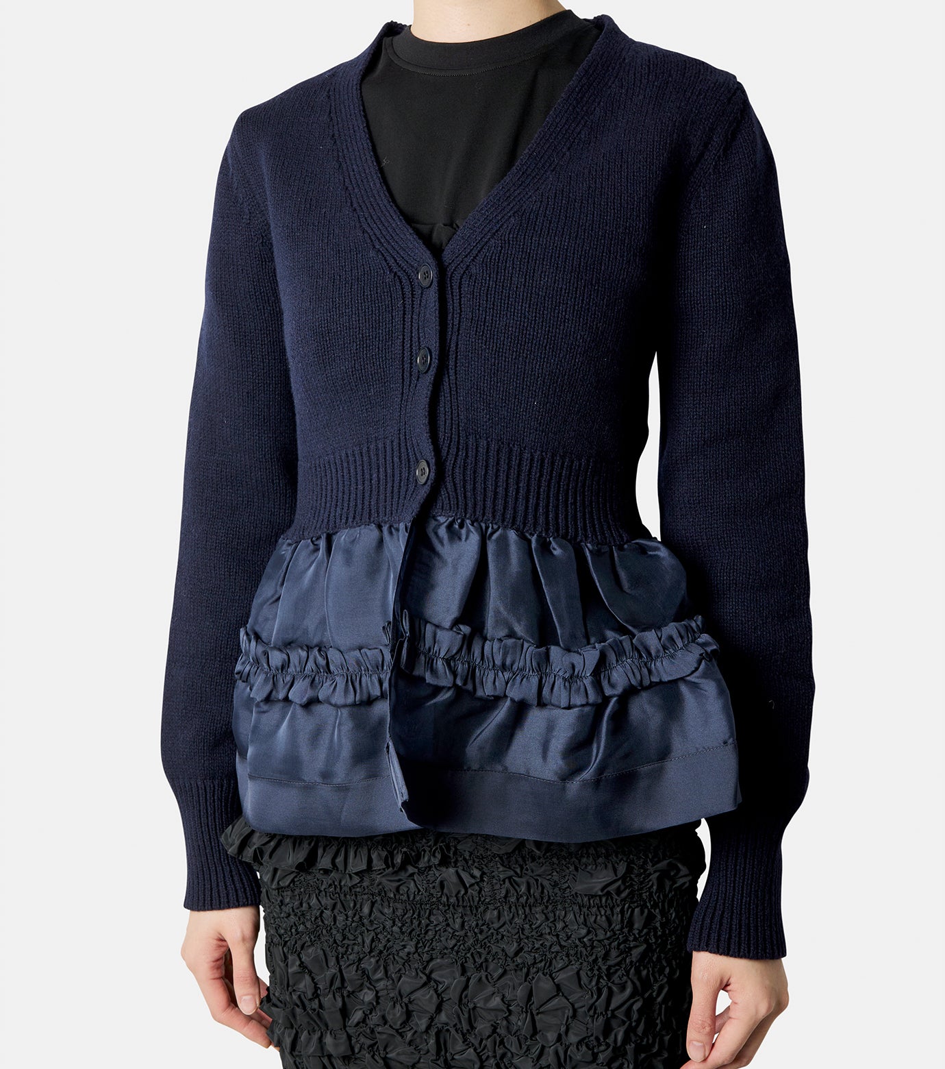 Vision Cardigan w/Peplum