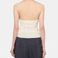 Halter-Neck Cable Knit Vest