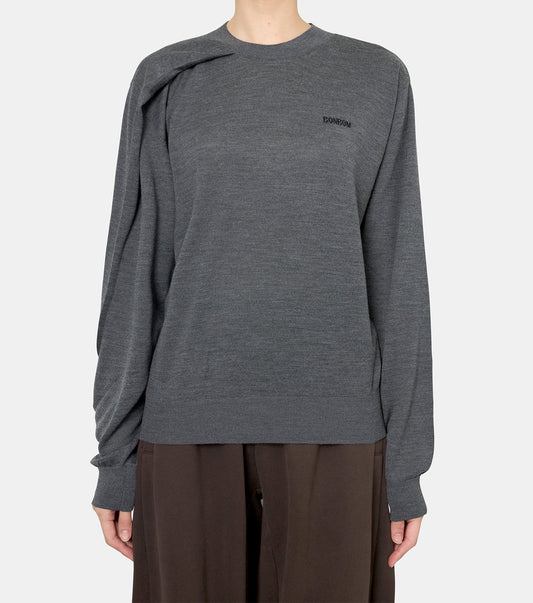 Asym Tuck Sweater