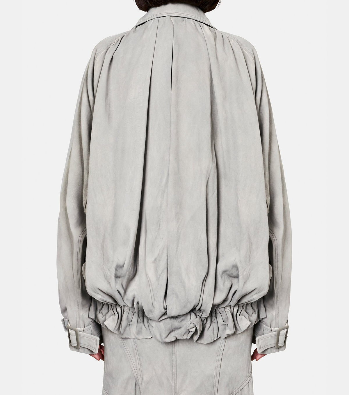 Pigment Wased Double Breasted Jacket