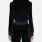 Soft Velour Hoodie