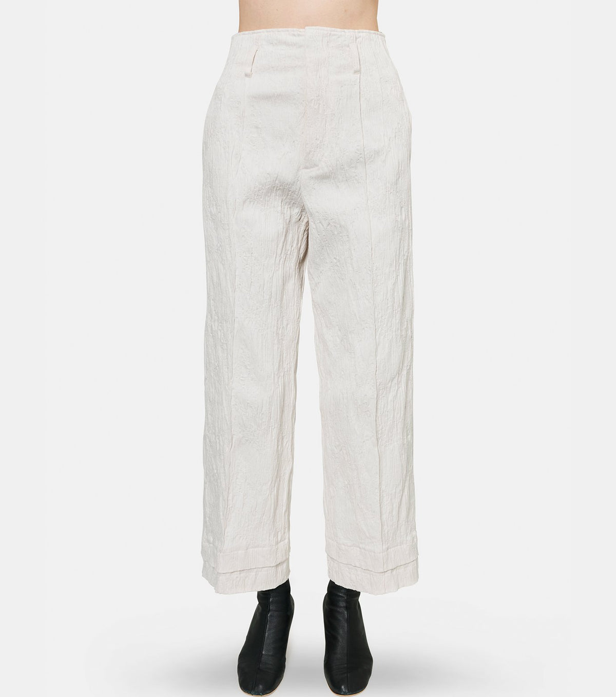 Eroded Jacquard Trousers