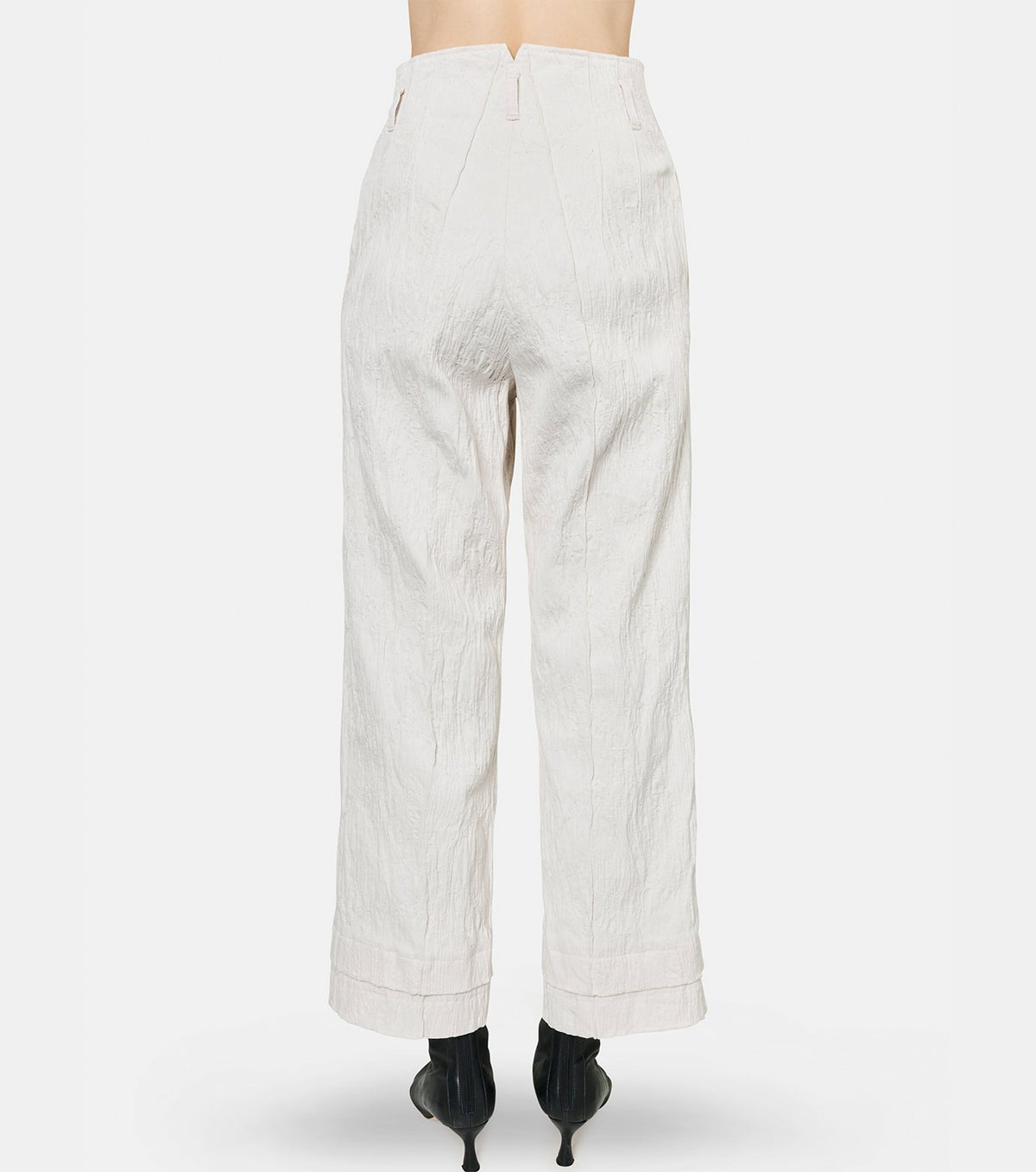 Eroded Jacquard Trousers