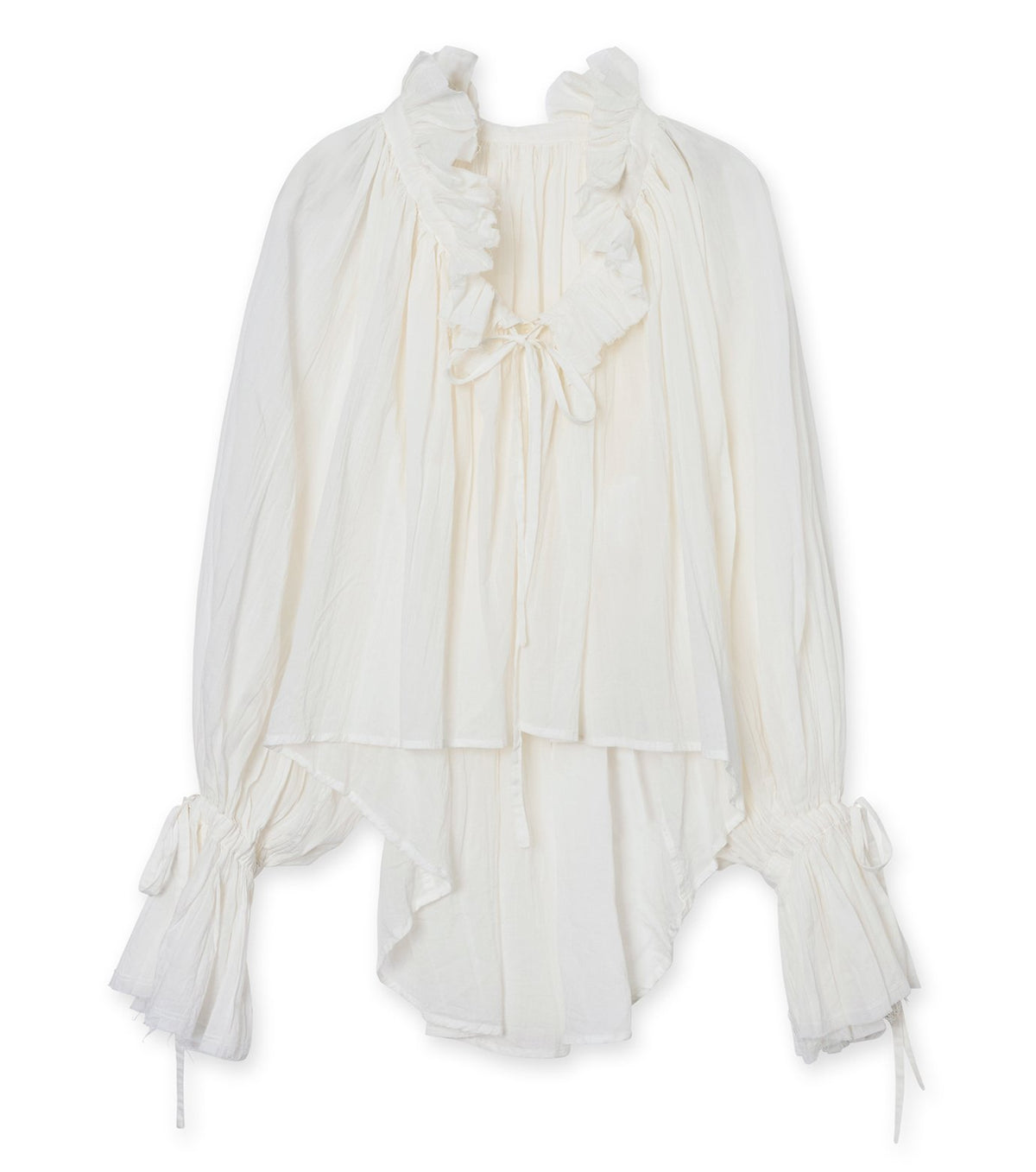 Cotton Frill Blouse