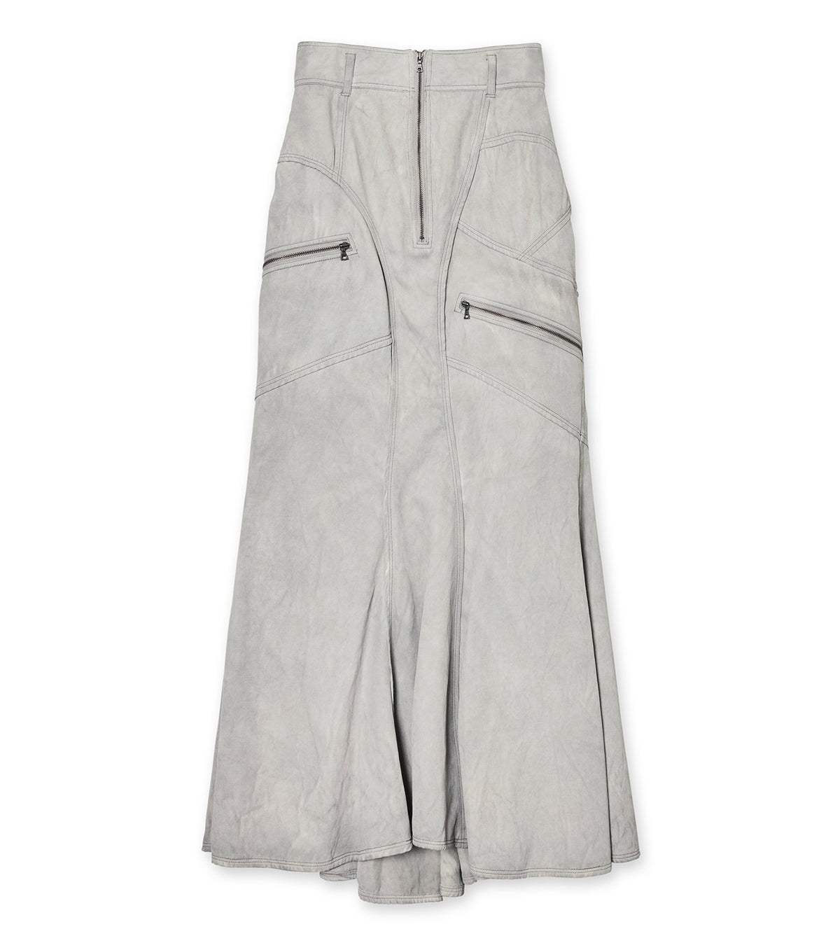 Pigment Washed Zip Panel Mermaid SK