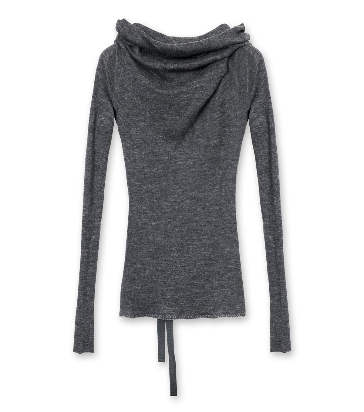 Baby Alpaca Draped Knit Top
