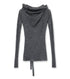 Baby Alpaca Draped Knit Top