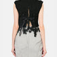 Eroded Jacquard Vest