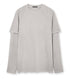 Double Layer LS Relaxed Tee-Vintage