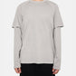 Double Layer LS Relaxed Tee-Vintage