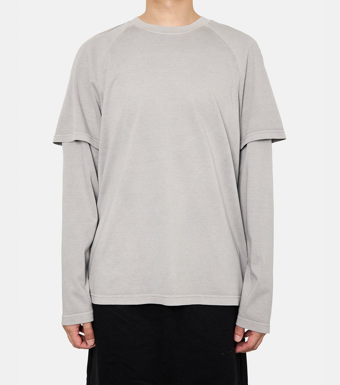 Double Layer LS Relaxed Tee-Vintage