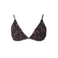 Shirring Flower Triangie Top