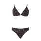 Shirring Flower Triangie Top