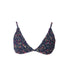 Shirring Flower Triangie Top