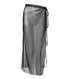 Sheer Wrap Skirt