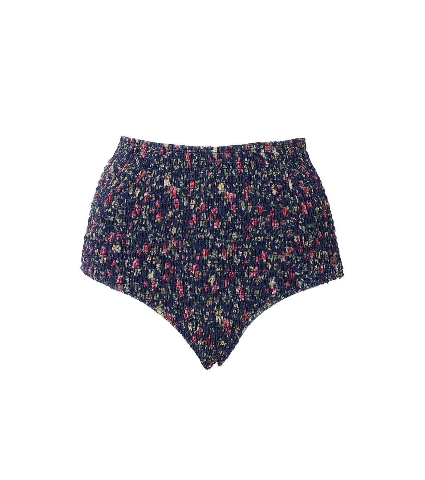 Shirring Flower High Bottom
