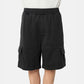 CARGO POCKET SWEATSHORT