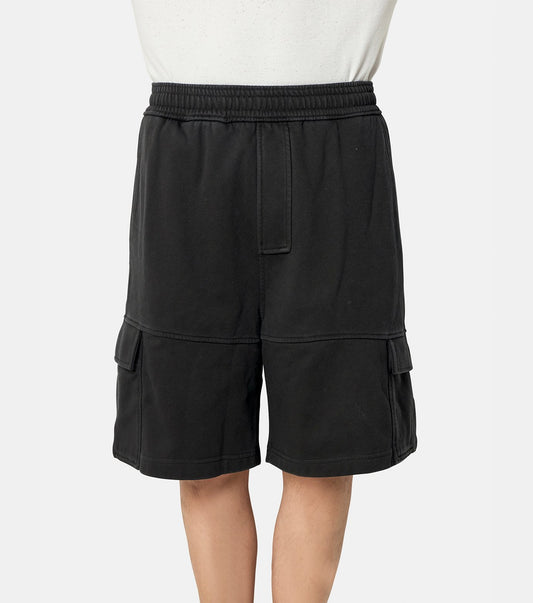 CARGO POCKET SWEATSHORT