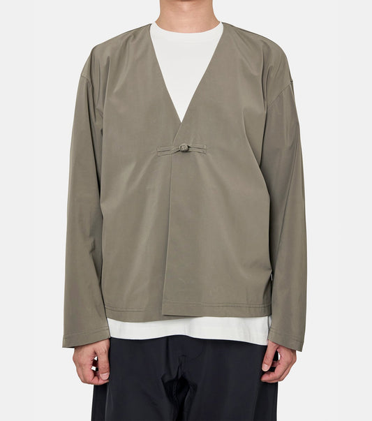 x N.H COLLARLESS JACKET