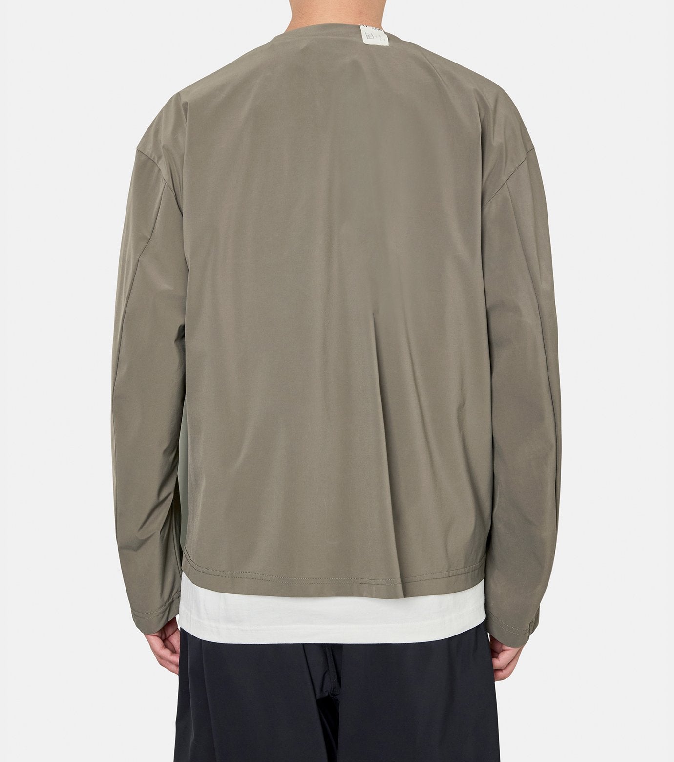 x N.H COLLARLESS JACKET