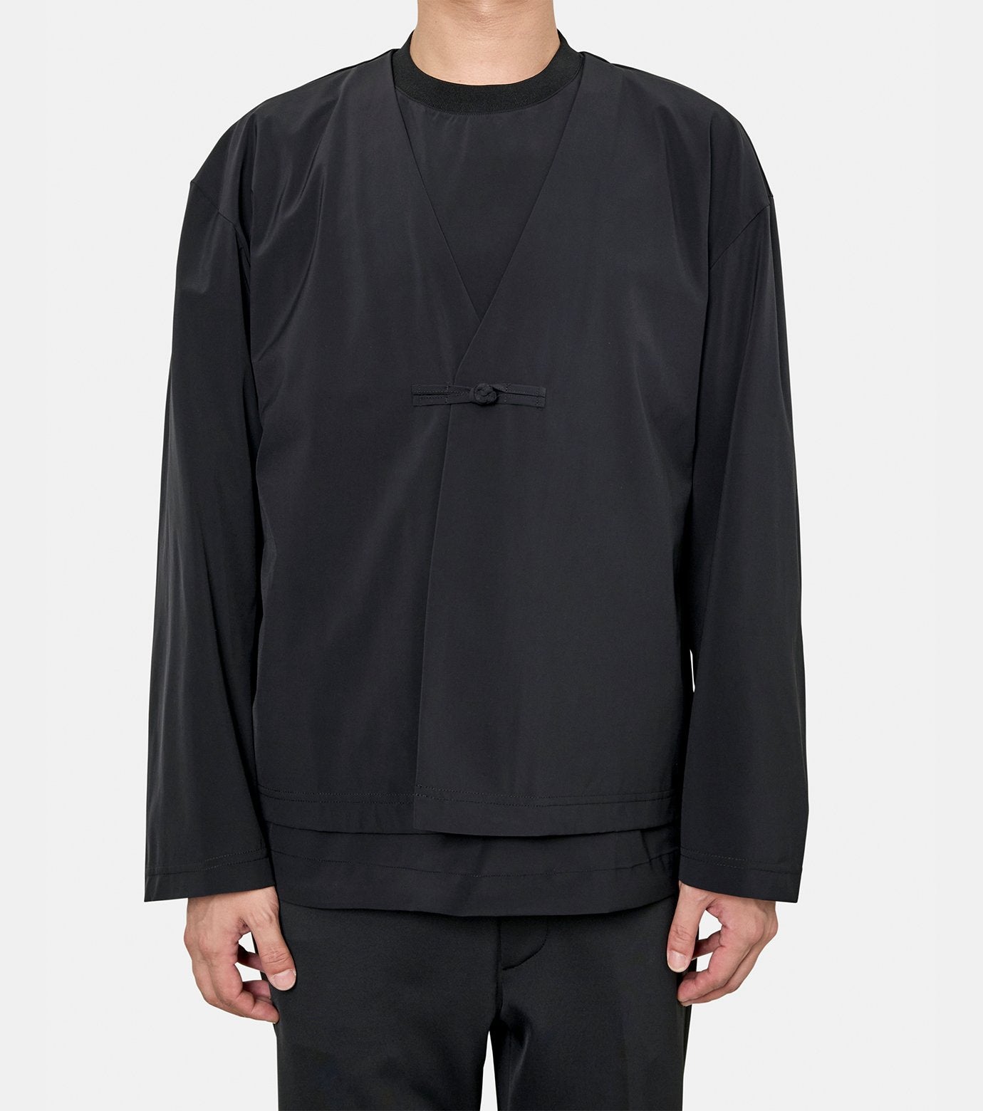 x N.H COLLARLESS JACKET