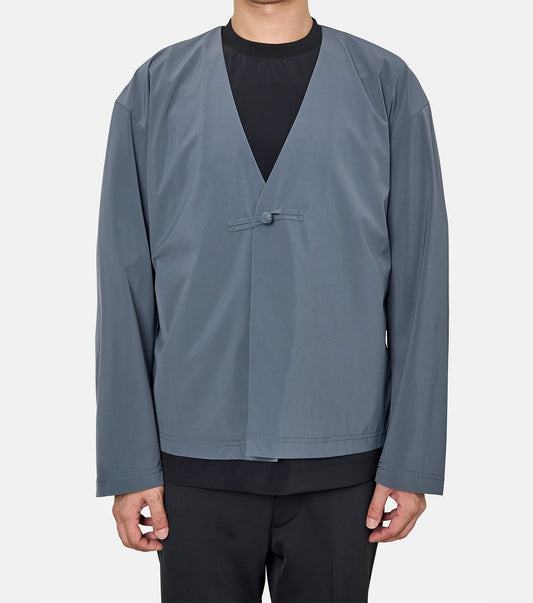 x N.H COLLARLESS JACKET