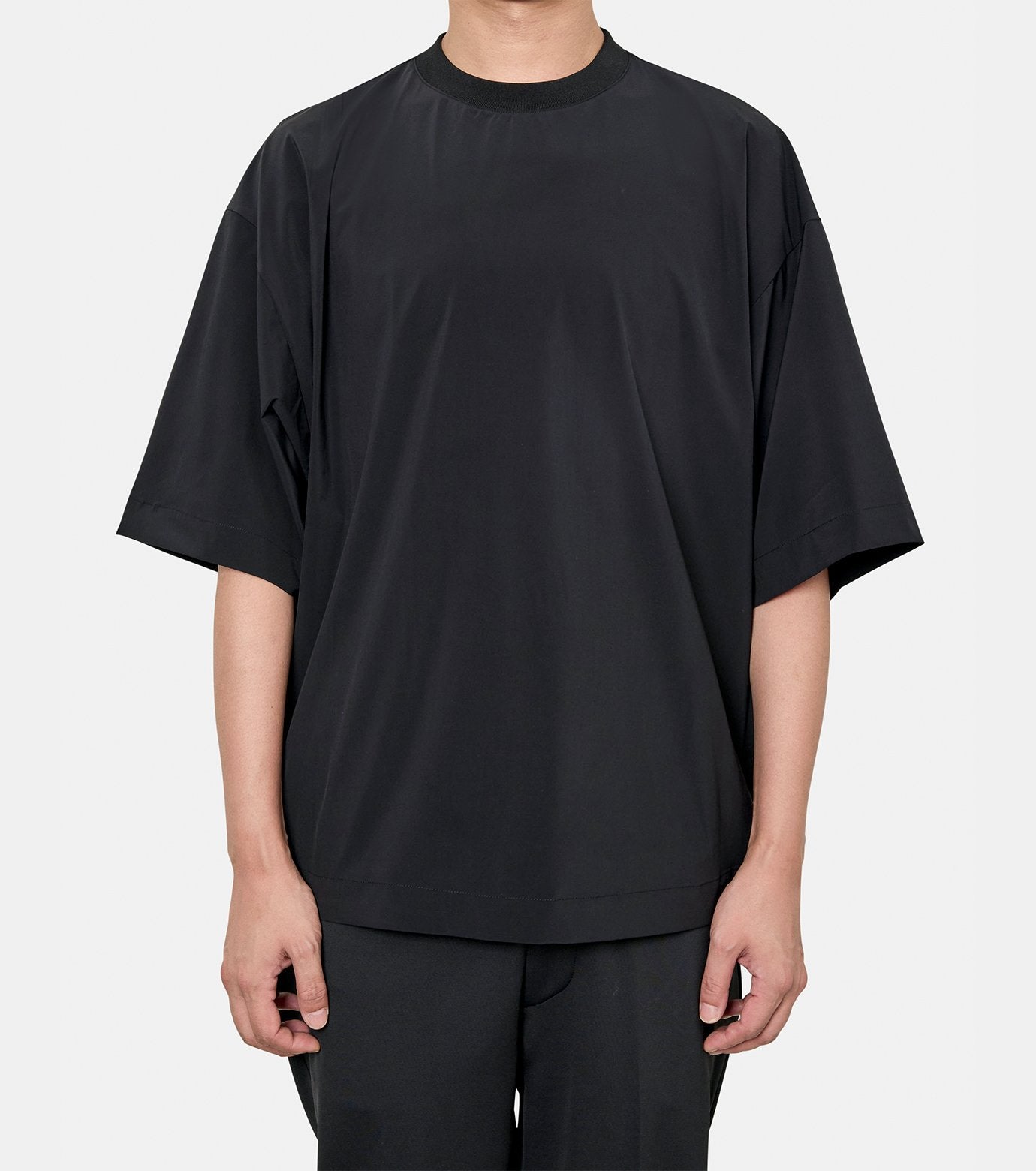 x N.H  WOVEN TEE