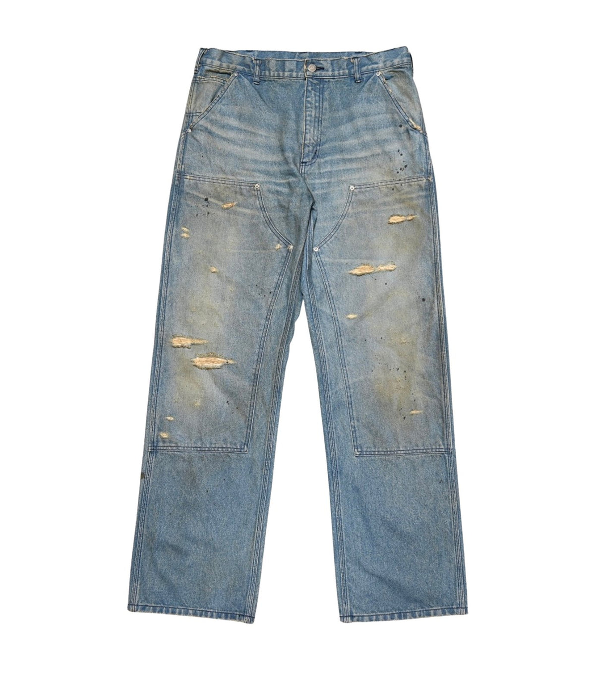 MIYAGIHIDETAKA Distressed Pants