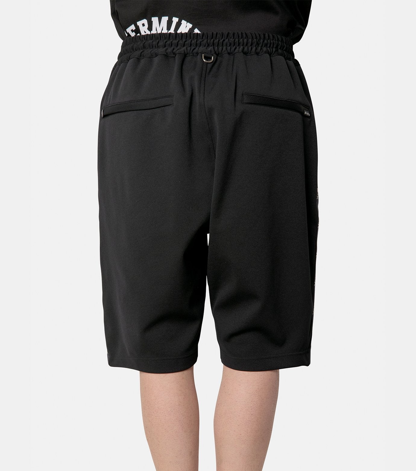 SKULL TAPE JERSEY TRACK PANTS