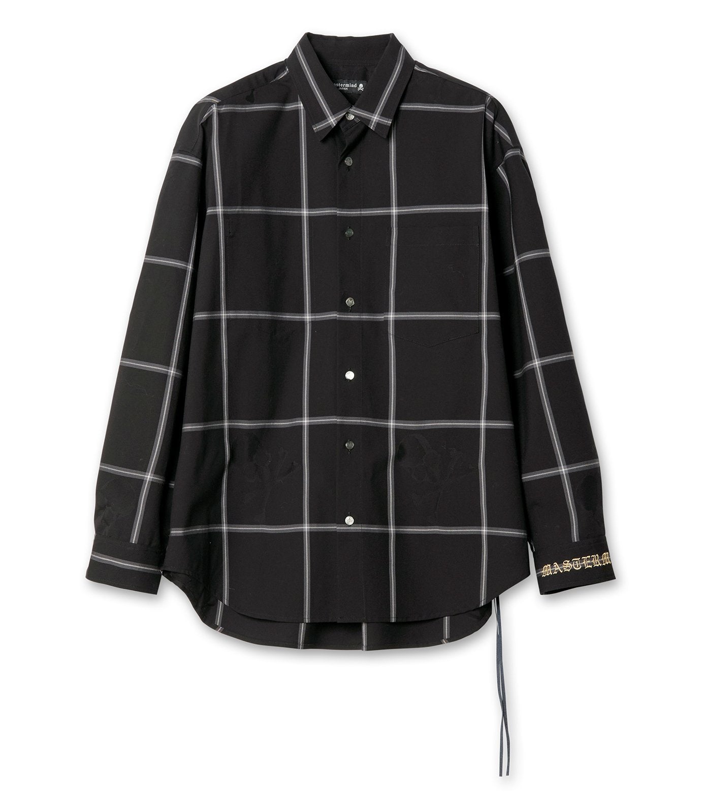 WINDOWPANE PLAID LS SHIRT