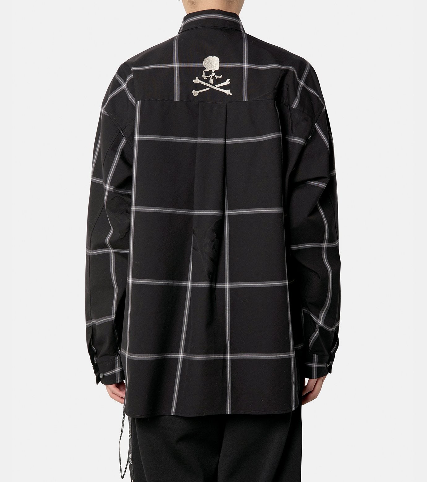 WINDOWPANE PLAID LS SHIRT