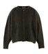 ZIP UP MOHAIR KNIT/ZIP