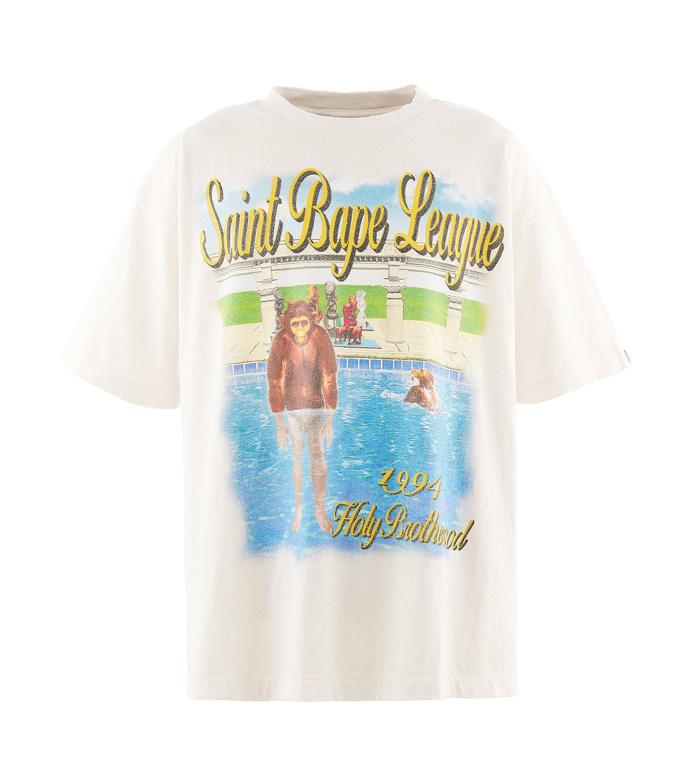 BAPE_SS T-SHIRT/POOL