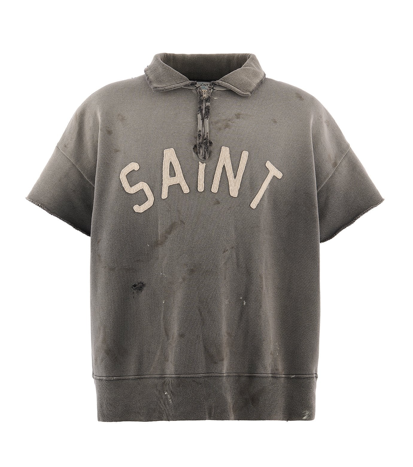SS HALF ZIP SWEAT/SAINT