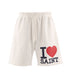 SWEAT SHORTS/I LOVE SAINT