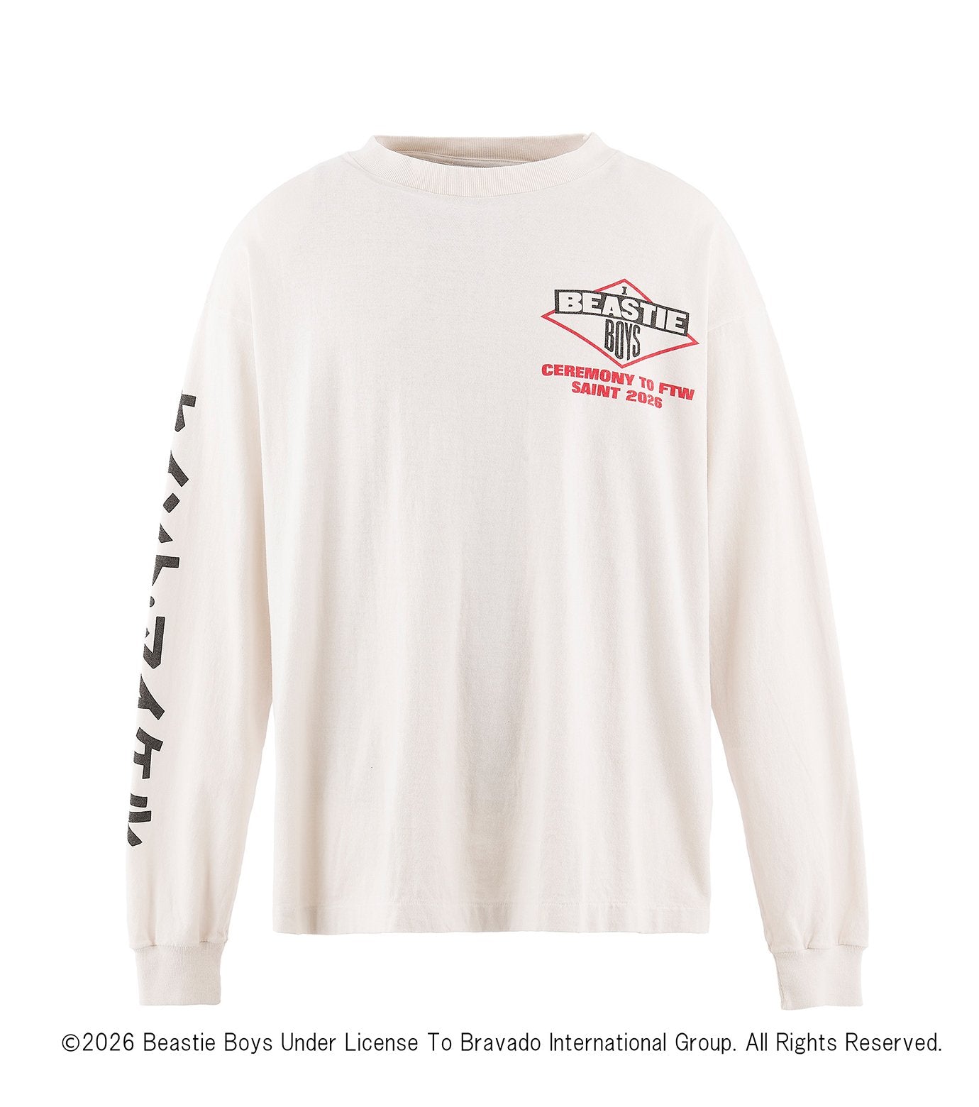 BTB_LS T-SHIRT/BEASTIEBOYS