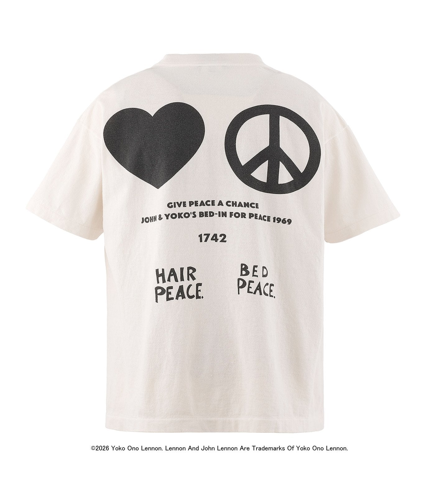 JL_SS T-SHIRT/IMAGINE PEACE