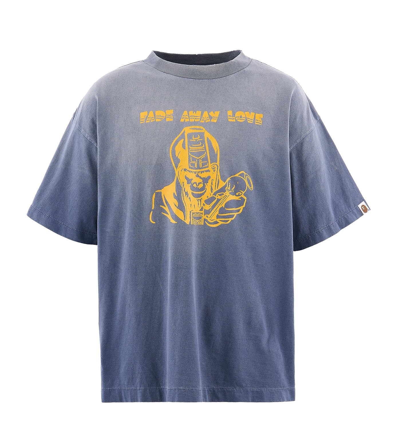 BAPE_SS T-SHIRT/FADE AWAY LV