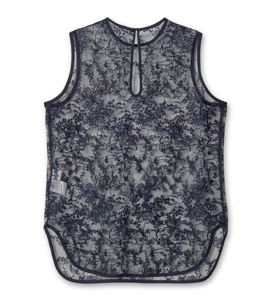 Lace Embroidery Tank Top