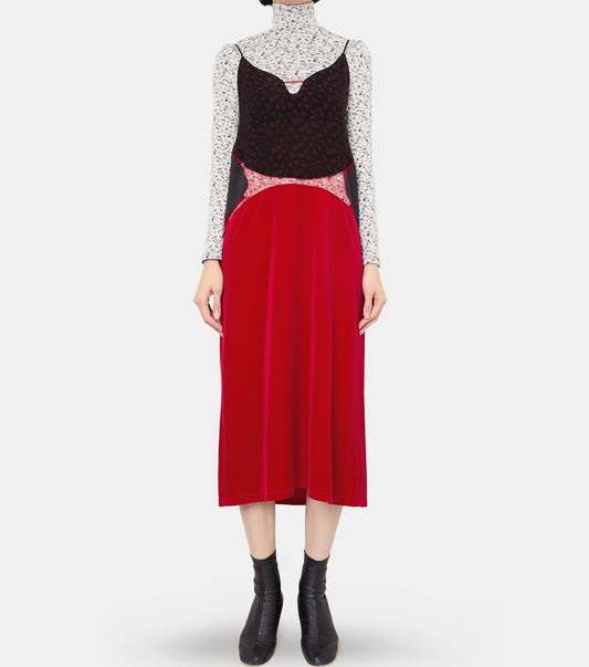 Velvet Camisole Dress