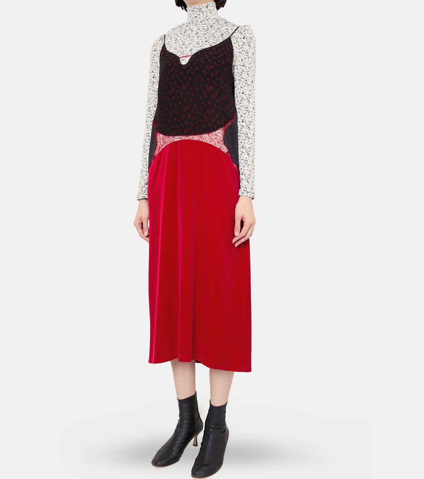 Velvet Camisole Dress