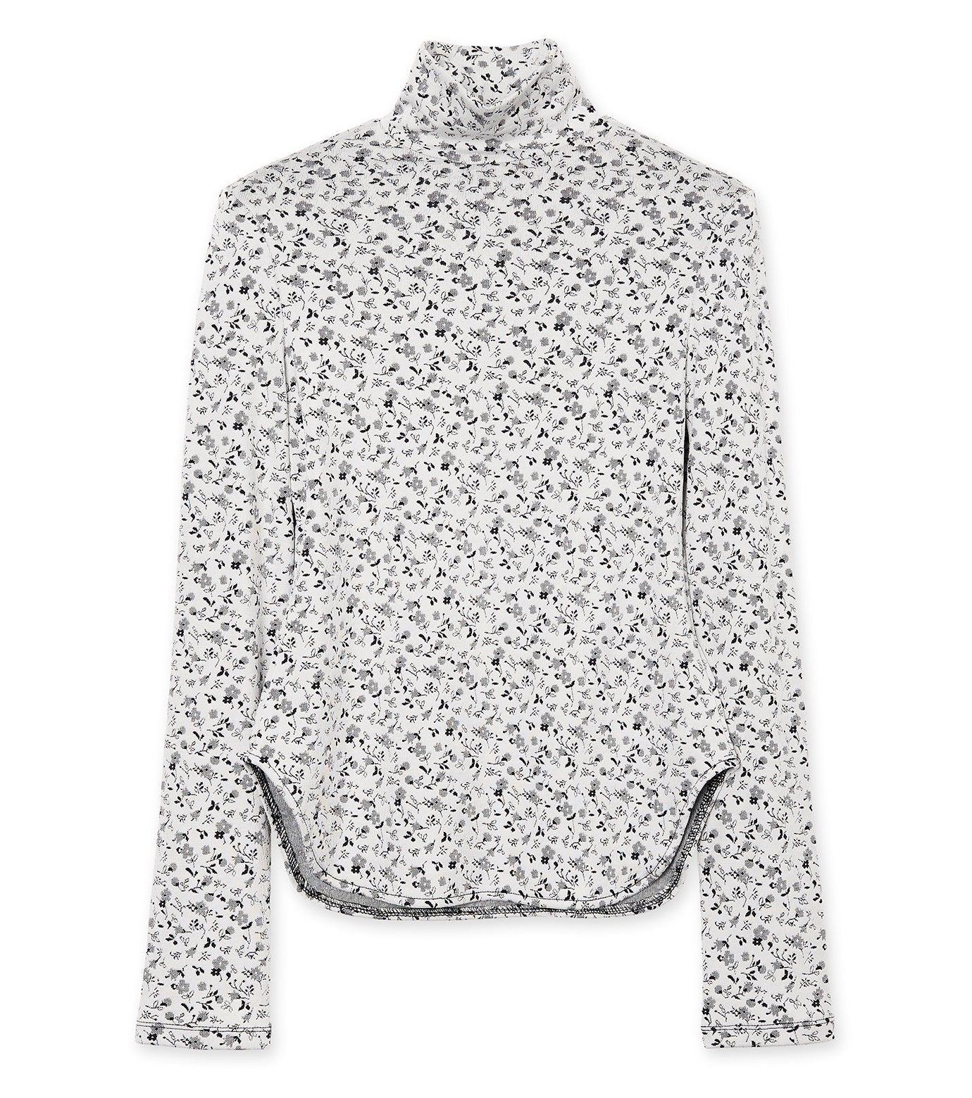 Jersey Floral LS Top